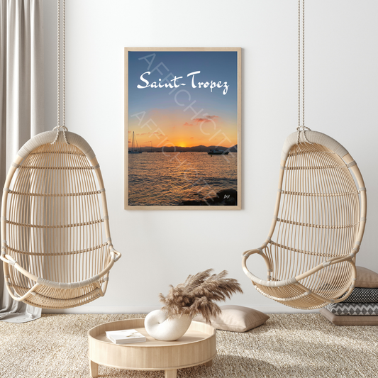 Saint-Tropez Coucher de Soleil