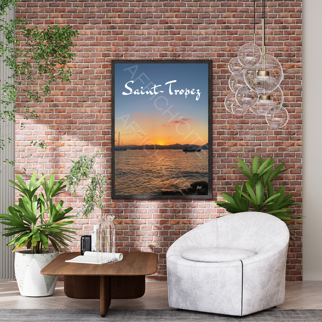 Saint-Tropez Coucher de Soleil