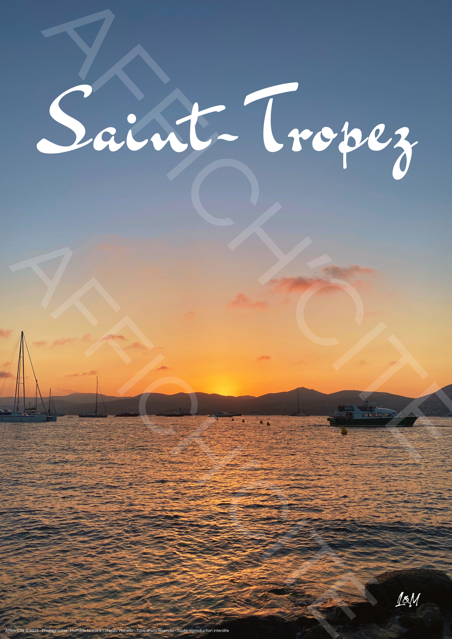 Saint-Tropez Coucher de Soleil