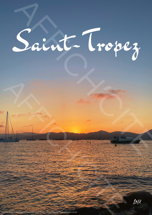 Saint-Tropez Coucher de Soleil