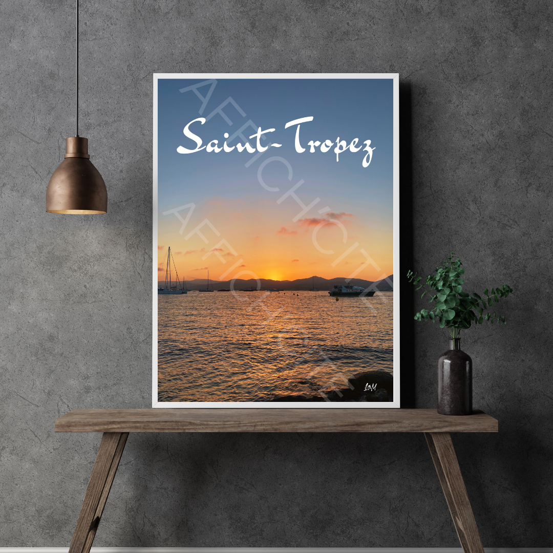 Saint-Tropez Coucher de Soleil