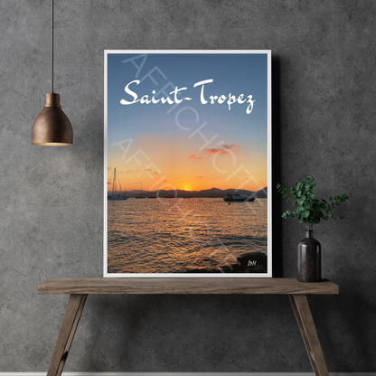 Saint-Tropez Coucher de Soleil