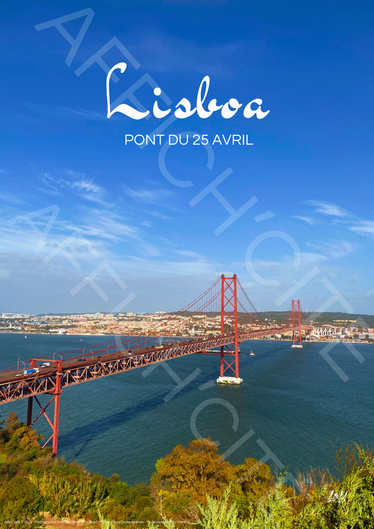 Lisbonne Pont du 25 Avril