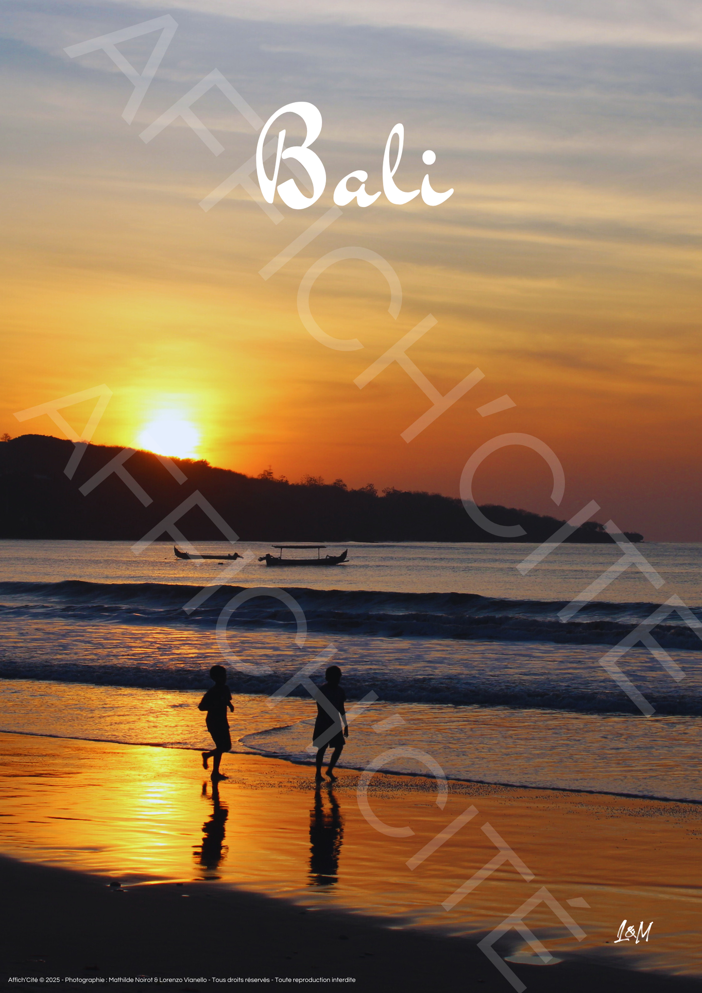 Bali Soleil Couchant