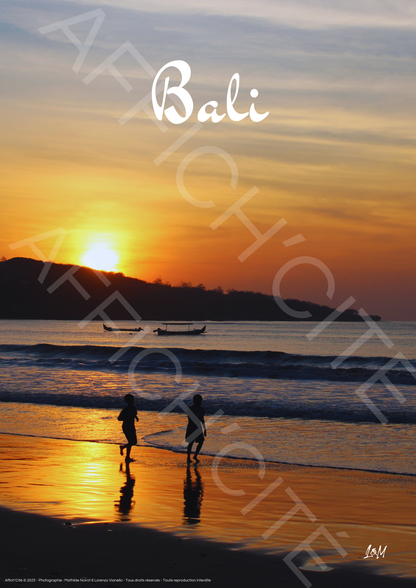 Bali Soleil Couchant