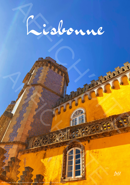 Lisbonne Palais National de Pena