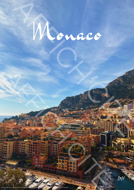 Monaco Vu du Ciel
