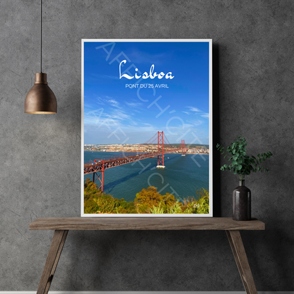 Lisbonne Pont du 25 Avril