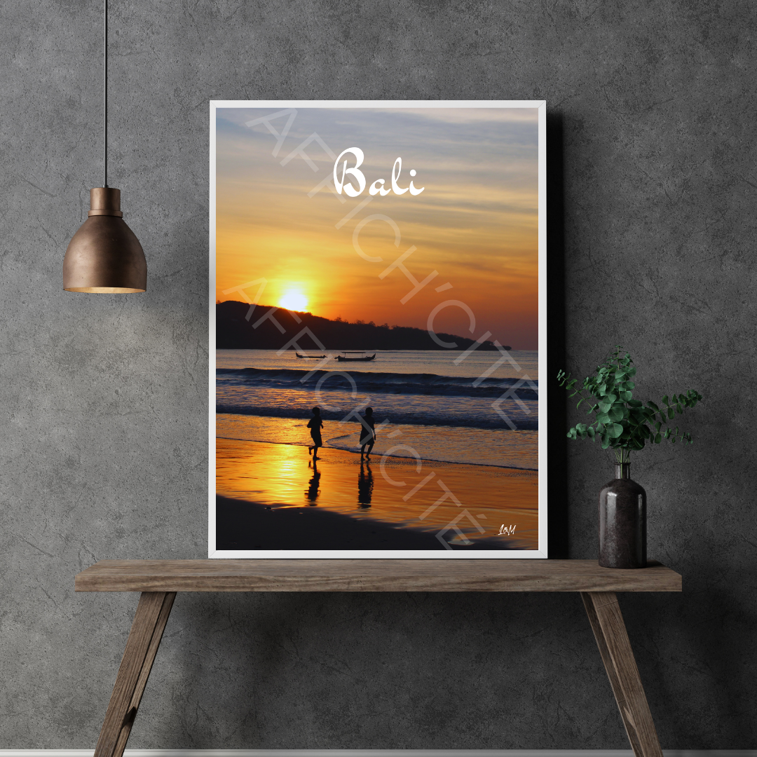 Bali Soleil Couchant