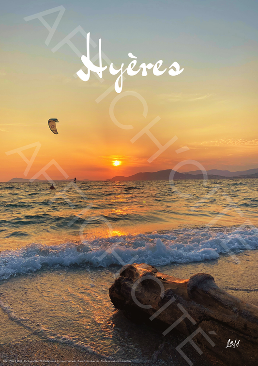 Hyères Coucher de Soleil